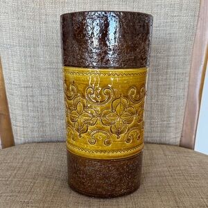 Bitossi 'Carta Fiorentina' vase ~ Aldo Londi